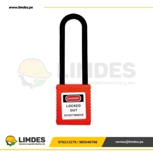 Candado de Bloqueo Dieléctrico largo 3″ (76mm )