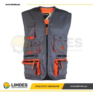 Chaleco Geologo 12 Bolsillos