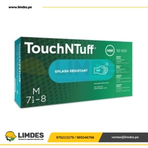 Guantes De Nitrilo Verde Touchntuff