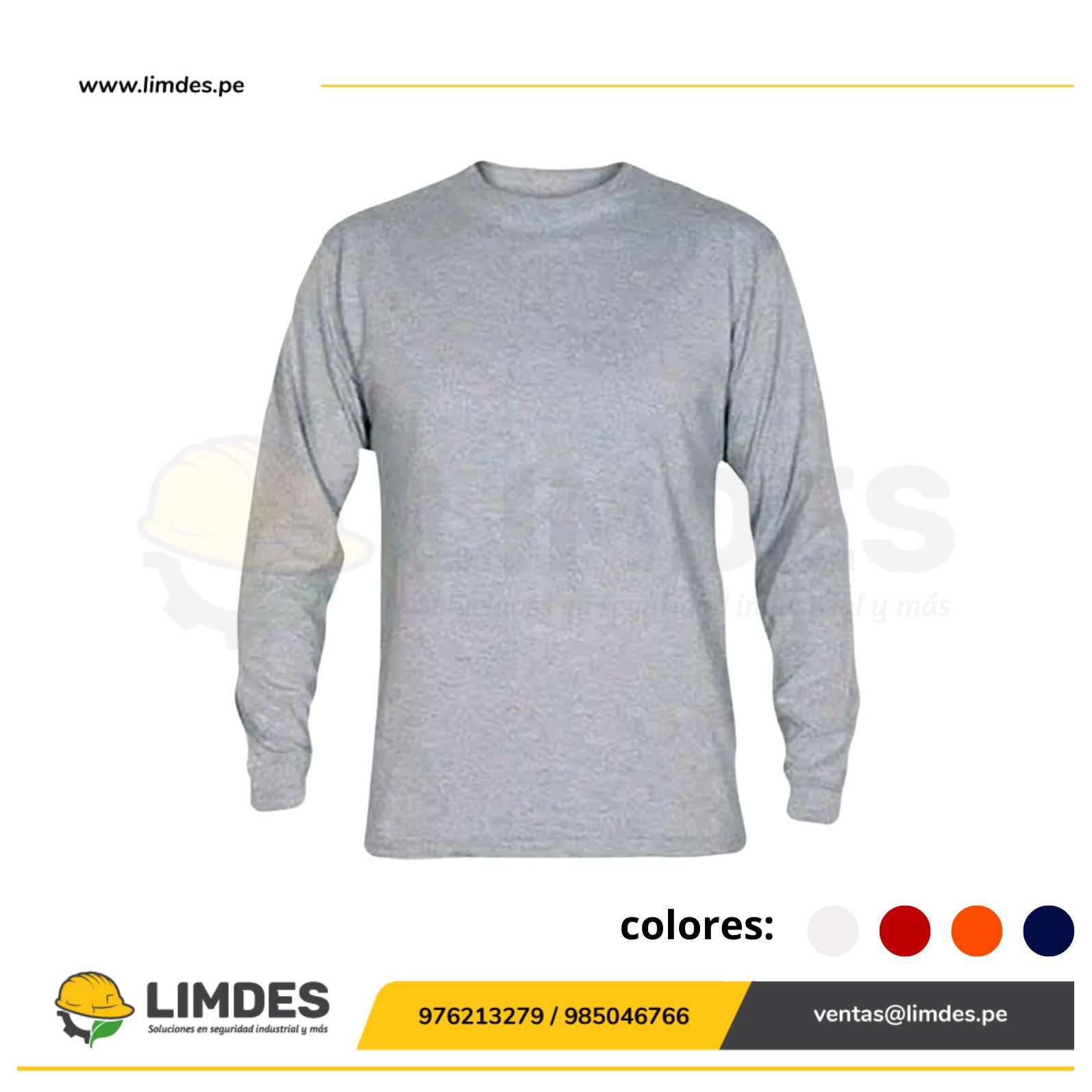 Polo Manga Larga 30/1
