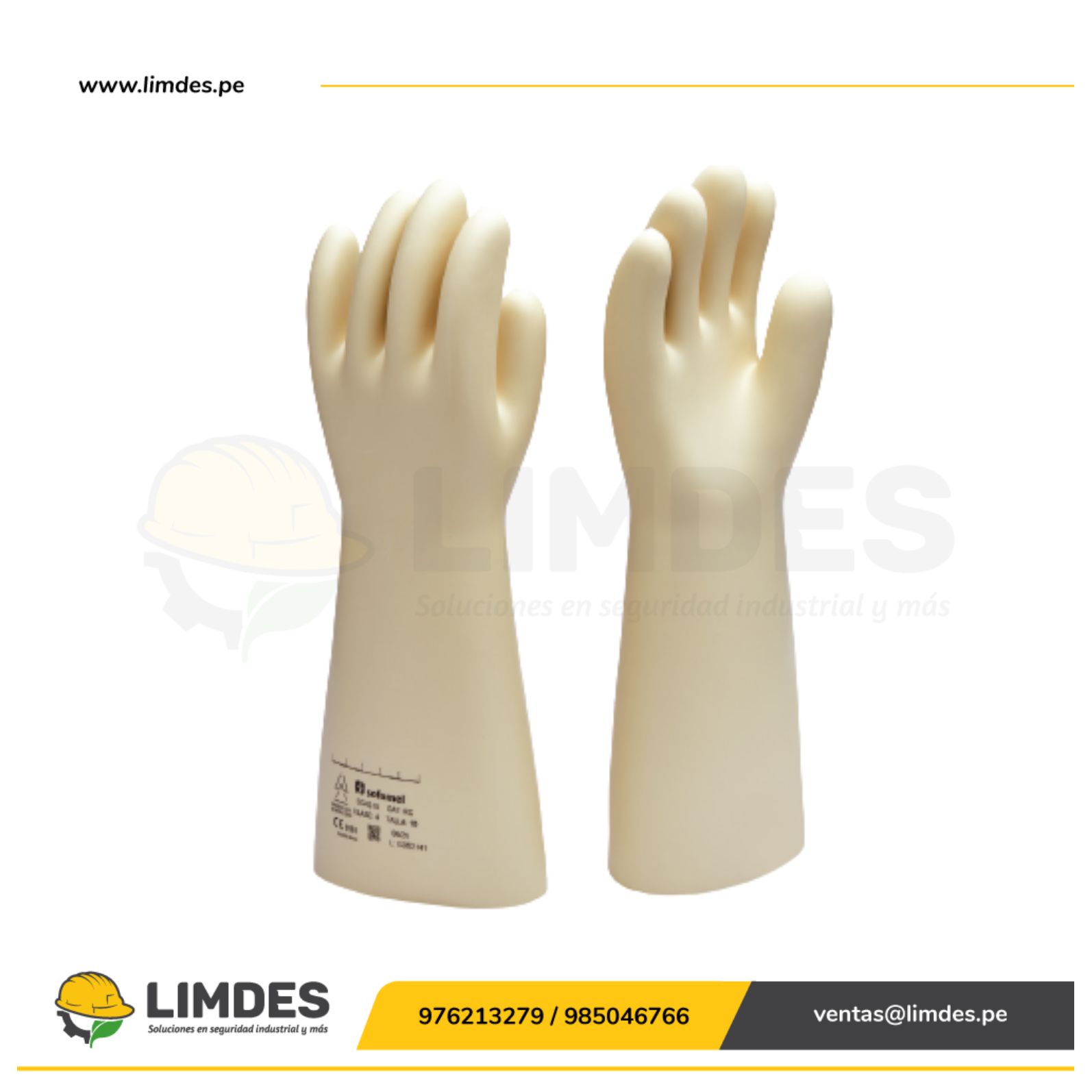 Guante Dieléctrico Sofamel Clase 0