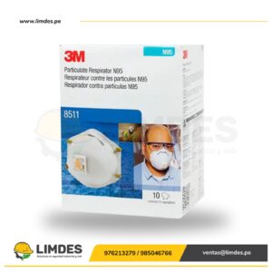 Respirador desechable 3M 8511 N95 | 10 Unds